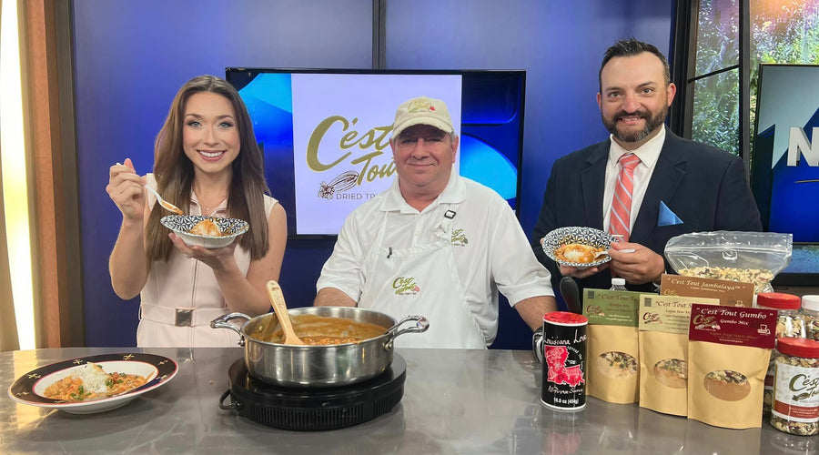 We visited Taylor Trache at KADN/KLAF to demonstrate our products!!!